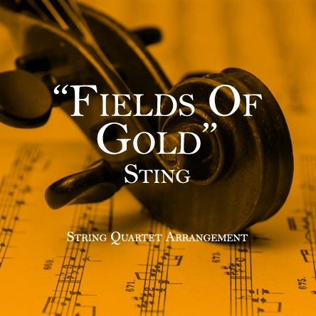 Fields Of Gold - Sting - String Quartet Arrangement