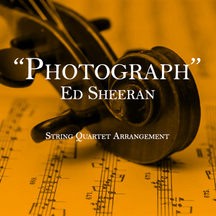Photograph - Ed Sheeran - String Quartet Arrangement